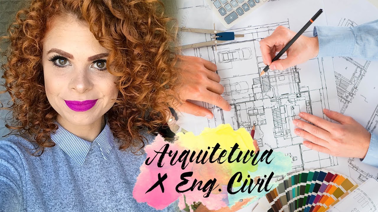 Diferenças entre os cursos de ARQUITETURA X ENGENHARIA CIVIL #sarahtododia8