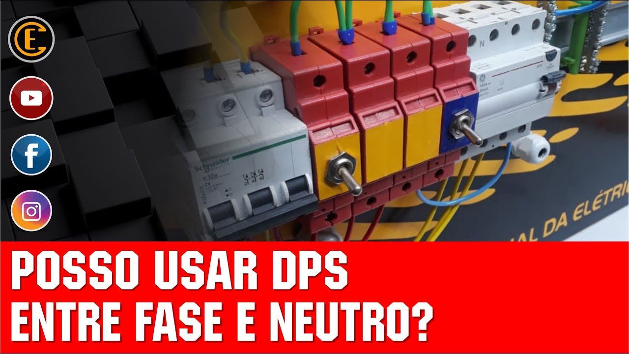 POSSO USAR DPS ENTRE FASE E NEUTRO?