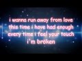Leona Lewis - Broken Lyrics