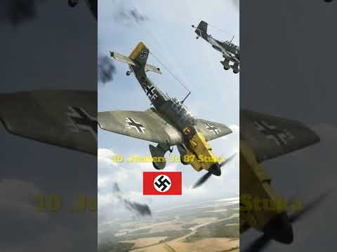 10 Deadliest Fighter Planes of WWII #shorts #history
