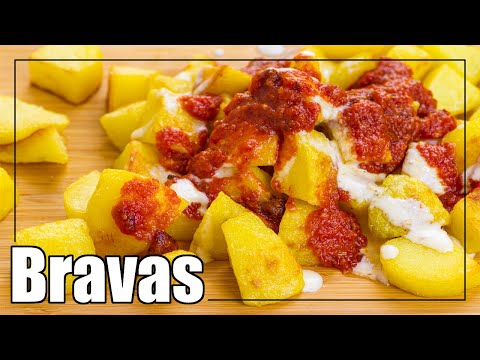✅ Cómo hacer PATATAS BRAVAS 🔥🔥🔥  PAPAS BRAVAS a mi estilo 😎😍
