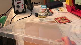 Broken Plastic Box Lid Repair How To Fix