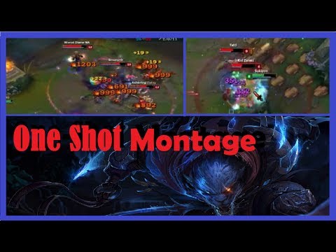 One Shot & Delete Montage ll League of Legends