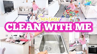 *NEW* 2021 SUMMER ALL DAY CLEAN WITH ME // EXTREME SPEED CLEANING MOTIVATION // LAUNDRY MOTIVATION