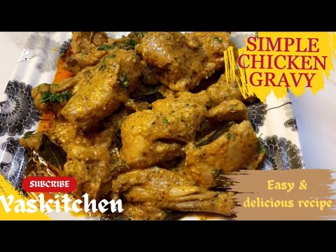 simple Chicken gravy jhatphat wali recipe by @yaskitchen_vlogs