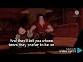 Gaston Song Lyrics The Beauty And The Beast