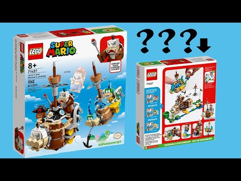 Larry's and Morton's Airships 71427 Lego Super Mario