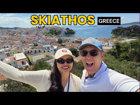 Skiathos Walking Tour | Tikkie and Jerry Explore This Beautiful Greek Island 🇬🇷