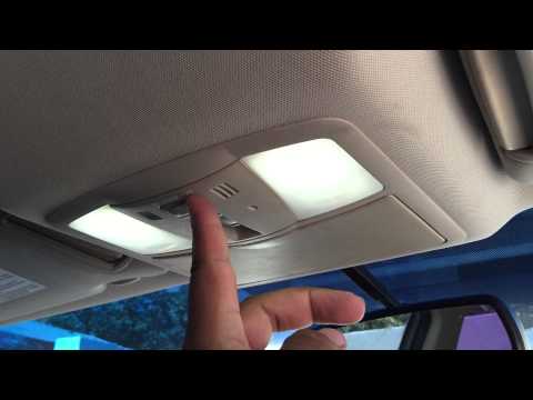 how to change dome lights replaced with led bright white