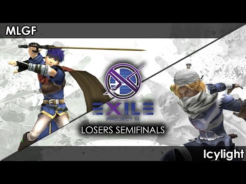 Project M:  MLGF (Ike) V GVS | Icylight (Sheik) - Exile 74 Tournament SSBPM