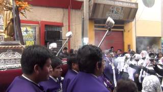 preview picture of video 'Procesión del Señor de los Milagros 2014, Municipalidad de Huacho, Perú'