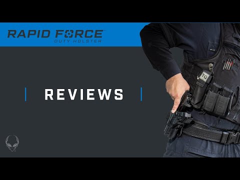 Rapid Force Duty Holster: Live Reactions From Real Police Officers with Alien Gear Holsters