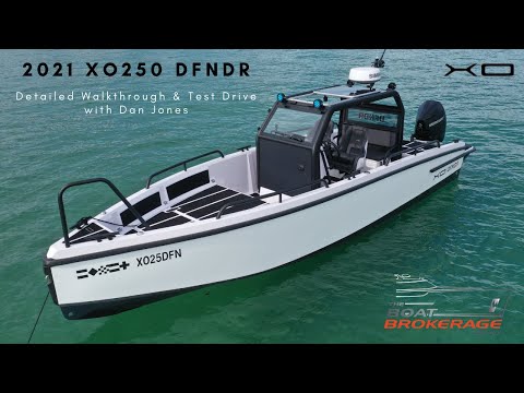 2021 XO 250 DFNDR - Detailed Walkthrough & Test Drive in rough water with Dan Jones