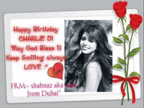 HAPPY BIRTHDAY CHARLIE DI