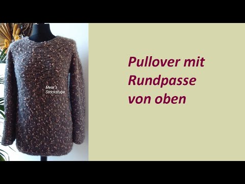 Ragmela 15 - Rundpasse von oben stricken