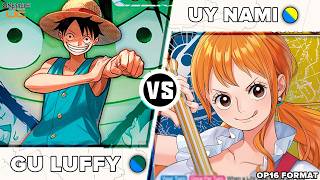 Luffy GU vs Nami UY ⚔️ | R4 – OP16 FORMAT | One Piece Card Game