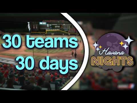 Havana Nights | 30 Teams in 30 Days (4/30)