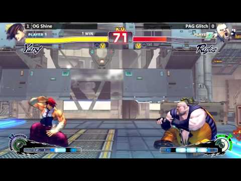USF4 Losers Finals @ NLBC #137 - OG Shine vs PAG Glitch [720p/60fps]