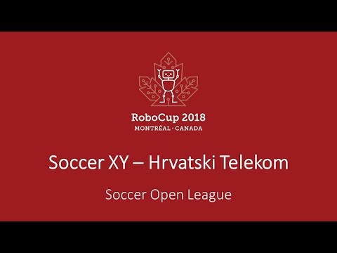 RoboCup Junior Canada 2018 - Soccer Open: Soccer XY - Hrvatski Telekom (10:0)