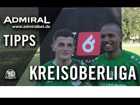 ADMIRAL-Tipps mit A. Düsünceli & S. Kifle (beide TSG Neu Isenburg) - 10. Spieltag, Kriesoberliga O.