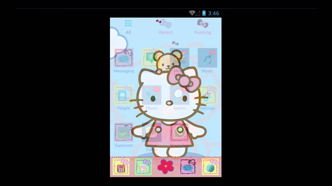 Hello Kitty - Good-Looking Android OS Theme