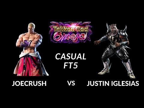 TEKKEN 7 FT5 MATCHES! JoeCrush (Geese) VS Justin Iglesias (Armor King)