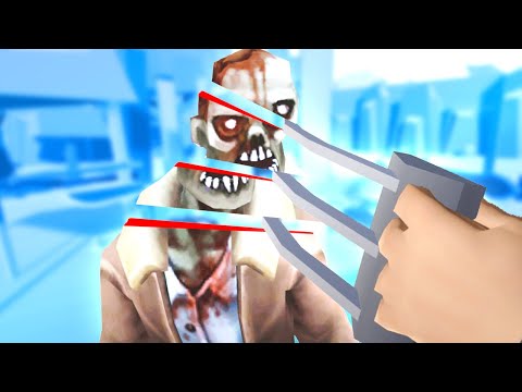 CUTTING ZOMBIES LIKE WOLVERINE in Undead Development VR
