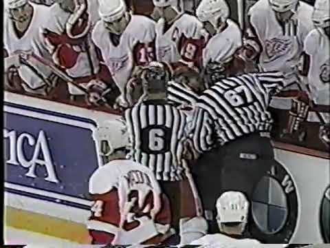 Donald Brashear vs Joey Kocur Nov 27, 1998