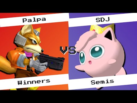 DFW Melee Circuit Bracket SSBM - Palpa (Fox) Vs.SDJ (Puff) - Smash Melee Winners Semis