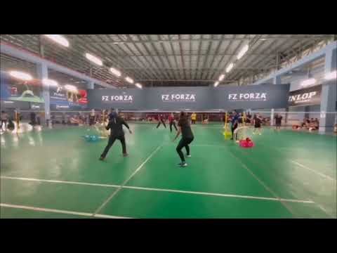 Badminton Sniper Women's Double SemiPro Tournament - Eleena / Rizzuani Vs Radhiah / Zarieni