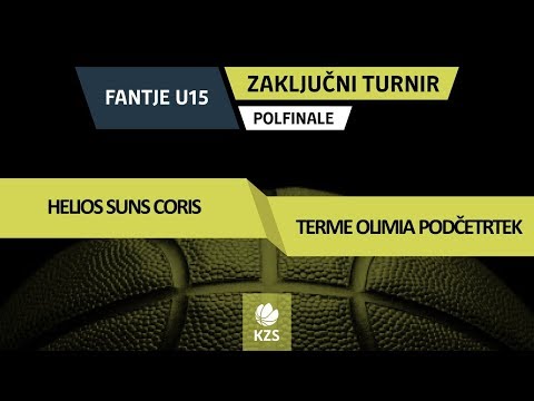 F8MU15 - Helios Suns Coris : Terme Olimia Podčetrtek - polfinale - Sezona 2018/19 - 1/3