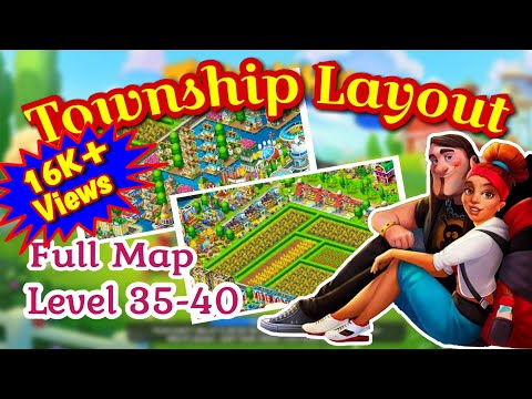 Township Layout || Full Map || Level 35-40