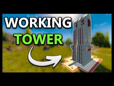 WORKING TOWER BASE Vs Horde Night - 7 Days To Die (Alpha 20)