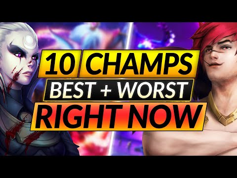 10 Champions AFFECTED MOST in the NEW 11.9 Patch - BEST and WORST Picks - LoL Guide