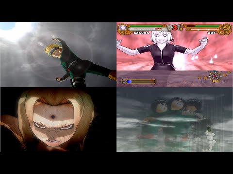 Naruto: Ultimate Ninja 3 [PS2] All Jutsu and Ultimate Jutsu