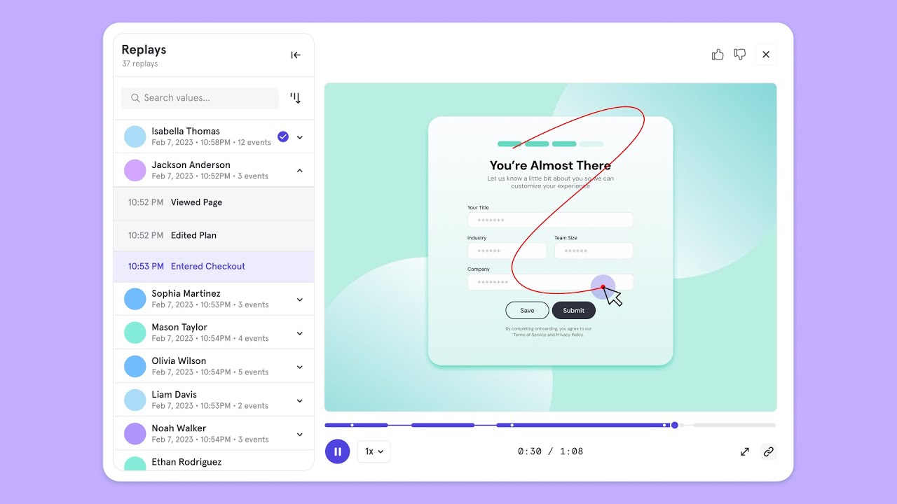 Introducing Mixpanel Session Replay