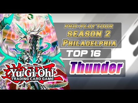 TOP 16 YuGiOh! Pro-Play Tour Philly: Danger! Crusadia Thunder - Aditya Dharap