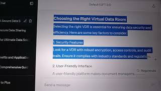 thumb for Choosing The Right Virtual Data Room Provider: Key Considerations