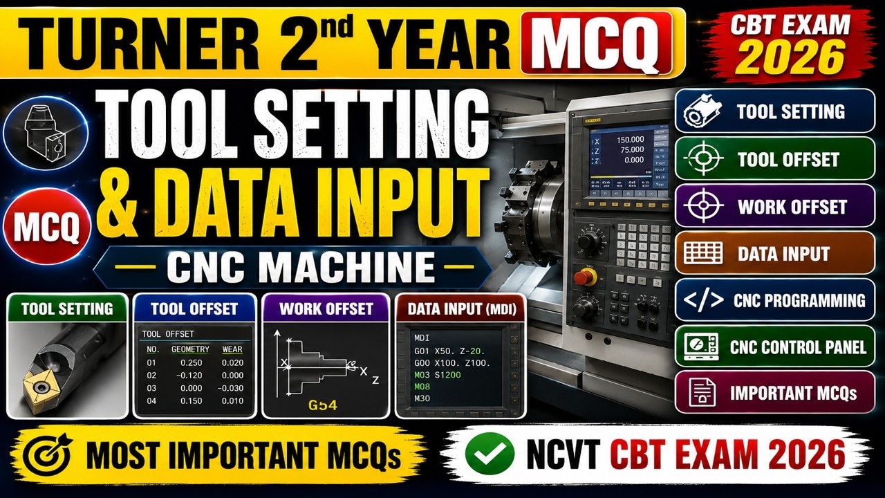 Master Tool Setting and CNC Data Input: Essential ITI Turner Theory Guide