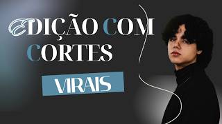 Eu vou editar seu vídeo com legendas e cortes virais