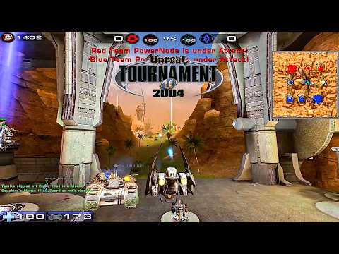 Unreal Tournament 2004 - Onslaught Vehicle Gameplay - Torlan-Oasis - Best FPS Game of All Time