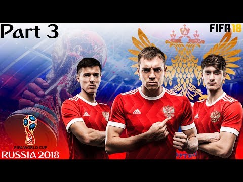 FIFA 18: Russia 2018 World Cup | RUSSIA PLAYTHROUGH PART 3 (Group Stage - Uruguay v Russia)