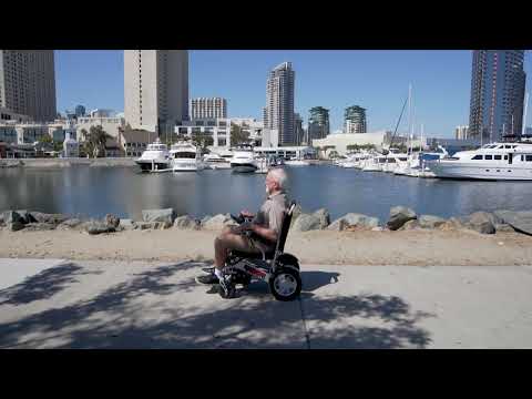 Porto Mobility RANGER DISCOVERY Lightweight Foldable Best Seller Premium Electric Wheelchair