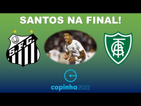 Santos 3 x 0 América MG - Santos na FINAL da COPINHA!