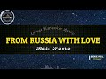 From Russia With Love Matt Monro Karaoke Version