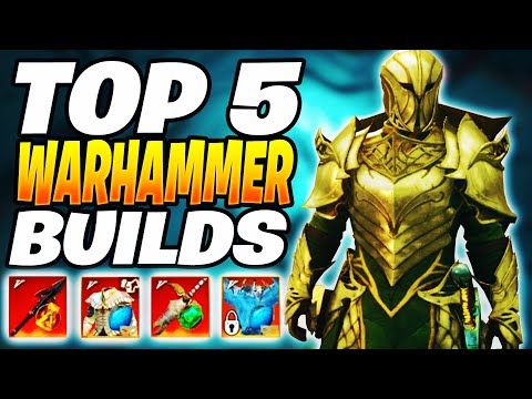 TOP 5 BEST WARHAMMER BUILDS IN SEASON 10! New World War Hammer Build