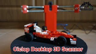 Ciclop Desktop 3D Laser Scanner Complete Review