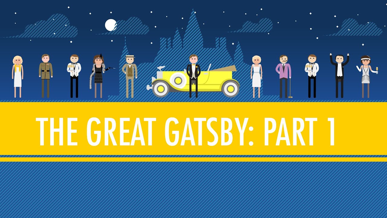 Like Pale Gold - The Great Gatsby Part 1: Crash Course English Literature #4