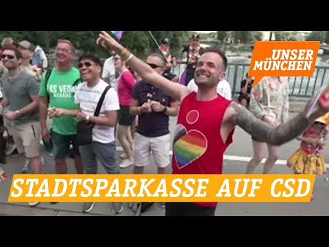 Die Stadtsparkasse München auf dem CSD
