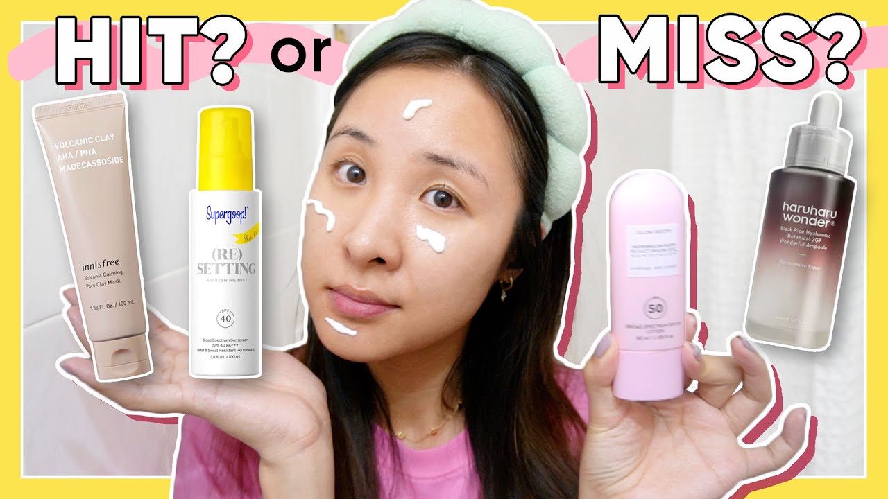 Reviewing ALL NEW SKINCARE 2022! ✨ Serums, sunscreen, masks & more!